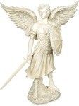 St Michael 9" Archangel Resin Statue
