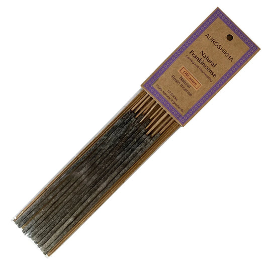 Auroshikha Frankincense (Olibanum) Natural Resin Incense Sticks (10)