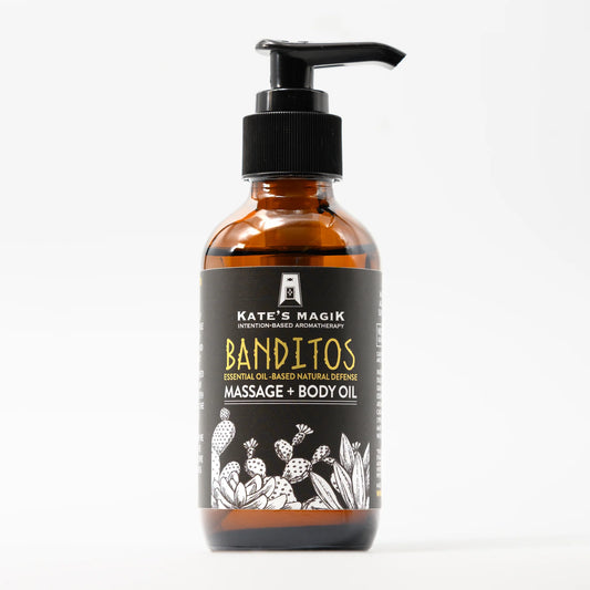 Banditos Natural Defense Massage + Body Oil 4oz