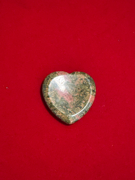 Unakite Jasper Worry Stone