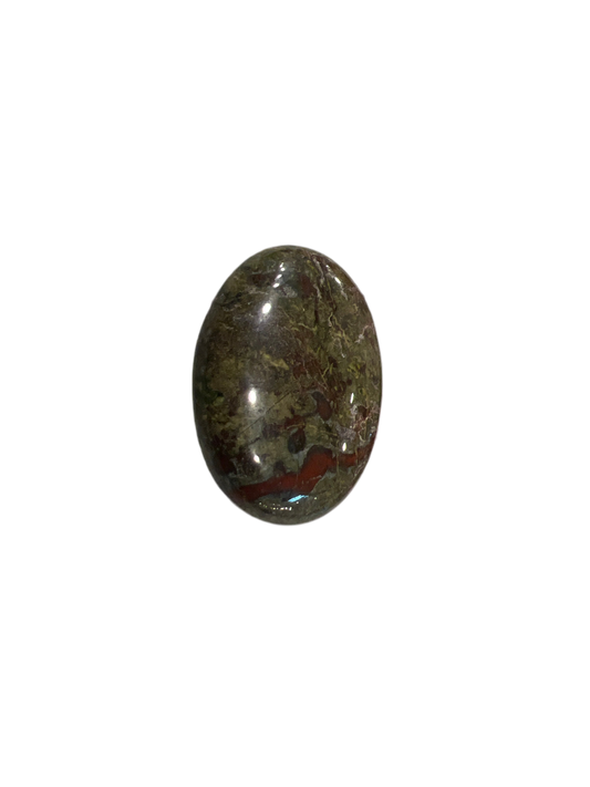 Dragon Blood Jasper  Palm Stone Tumbled