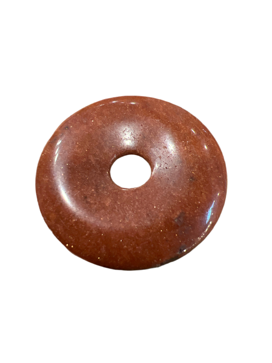 Goldstone/Jasper Crystal Donut Shaped 30mm