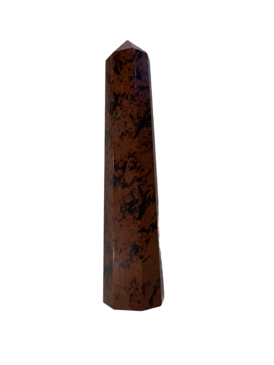 Mahogany Obsidian Tower - Tumbled