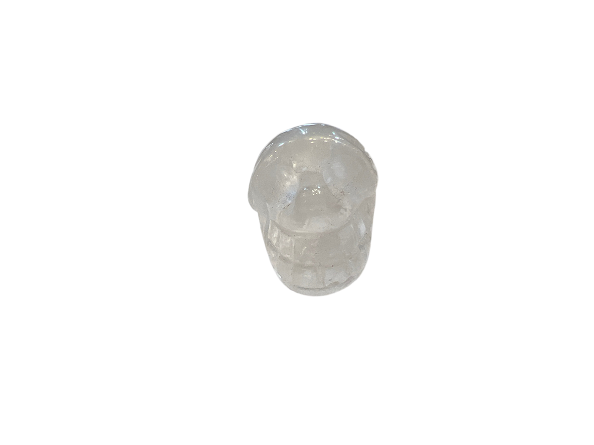 Clear Quartz Crystal Skull Shaped