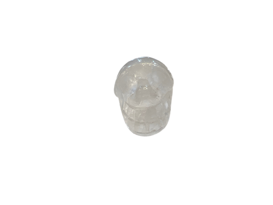 Clear Quartz Crystal Skull Shaped