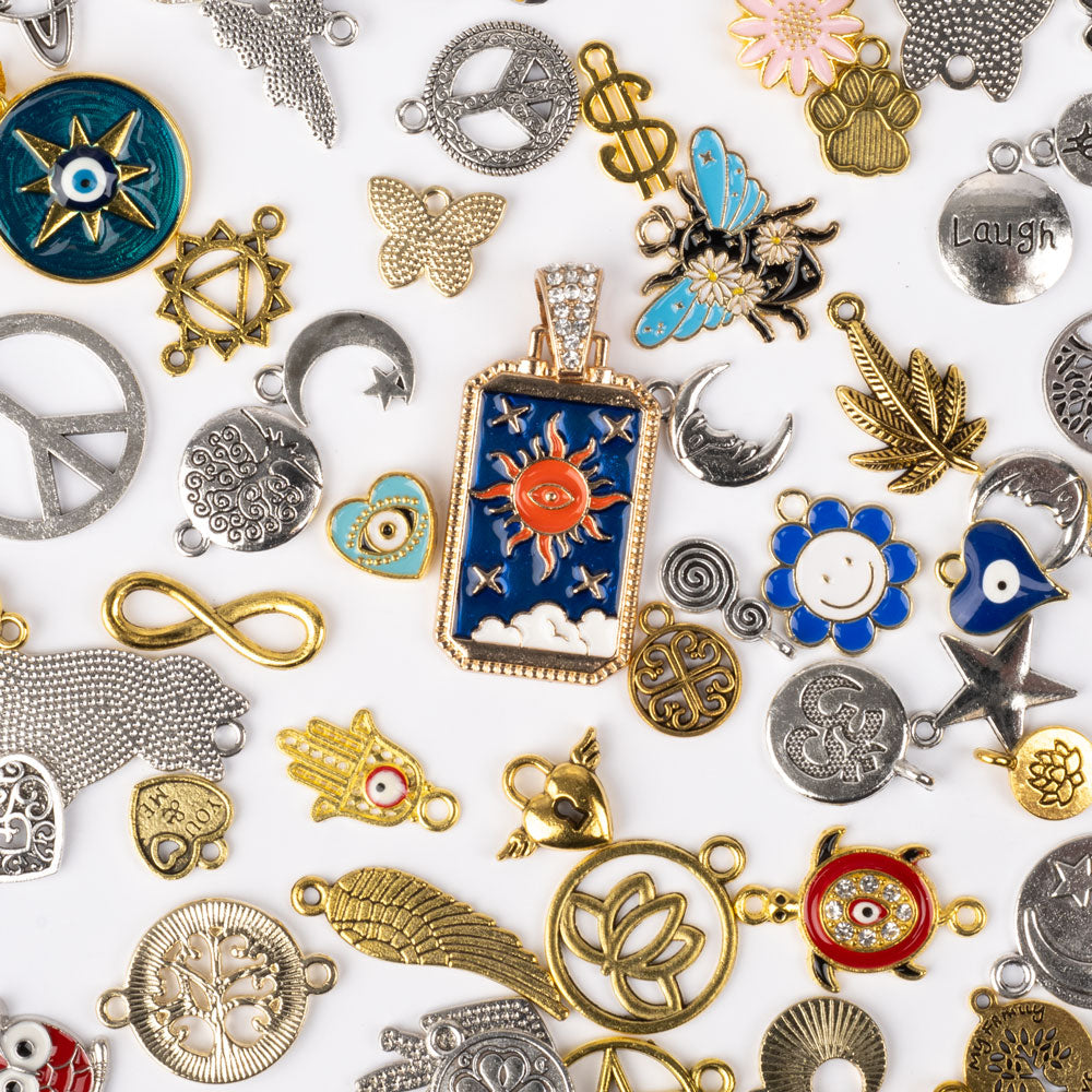 STAINLESS STEEL CHARMS ASSORTED