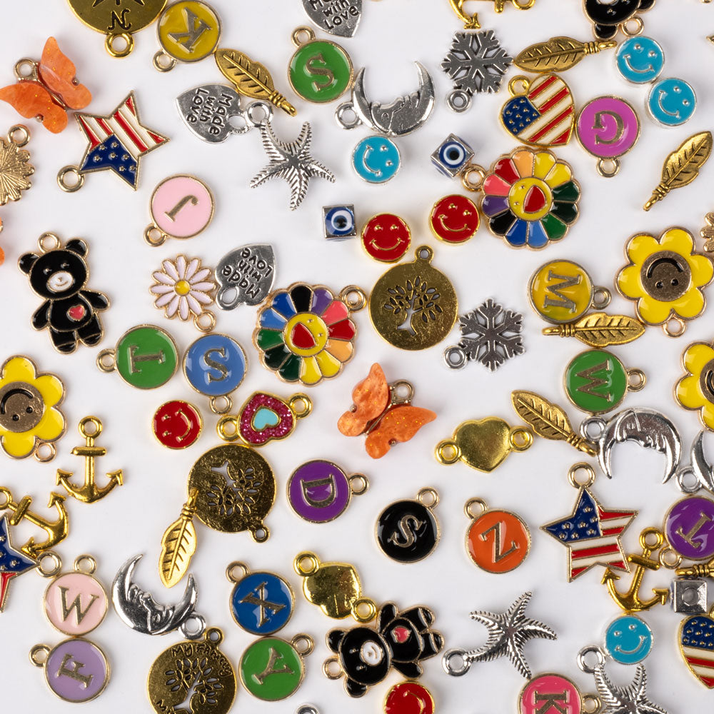 STAINLESS STEEL CHARMS ASSORTED