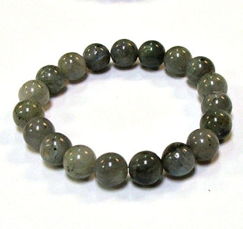 Labradorite 10MM Round Beaded Bracelets