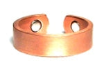 Pure Copper Ring With Magnetic Gauss Range 1200-1500 Style #CR024