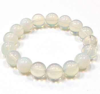 Opalite 12mm Round Beaded Bracelets