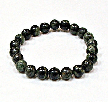 Kambaba Jasper 8MM Round Beaded Bracelet