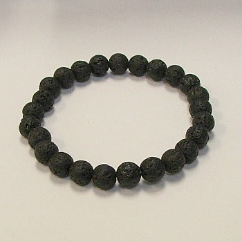 Lavastone 8MM Beaded Bracelet