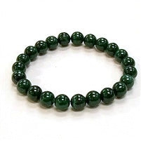 Malachite 8MM Round Beaded Bracelets