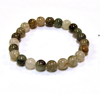Garden Phantom Quartz 8MM Beaded Bracelets
