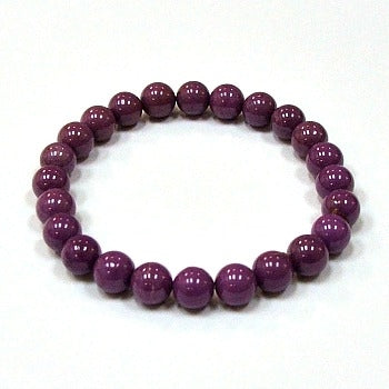 Phosphosiderite 8MM Round Beaded Bracelets