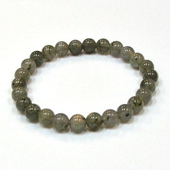 Labradorite A+ 8MM Beaded Bracelet