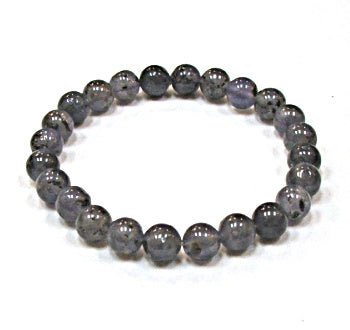 Iolite 8MM Beaded Bracelets