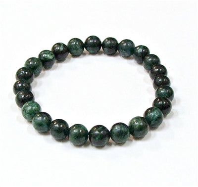 Emerald 8MM Round Beaded Bracelets South American