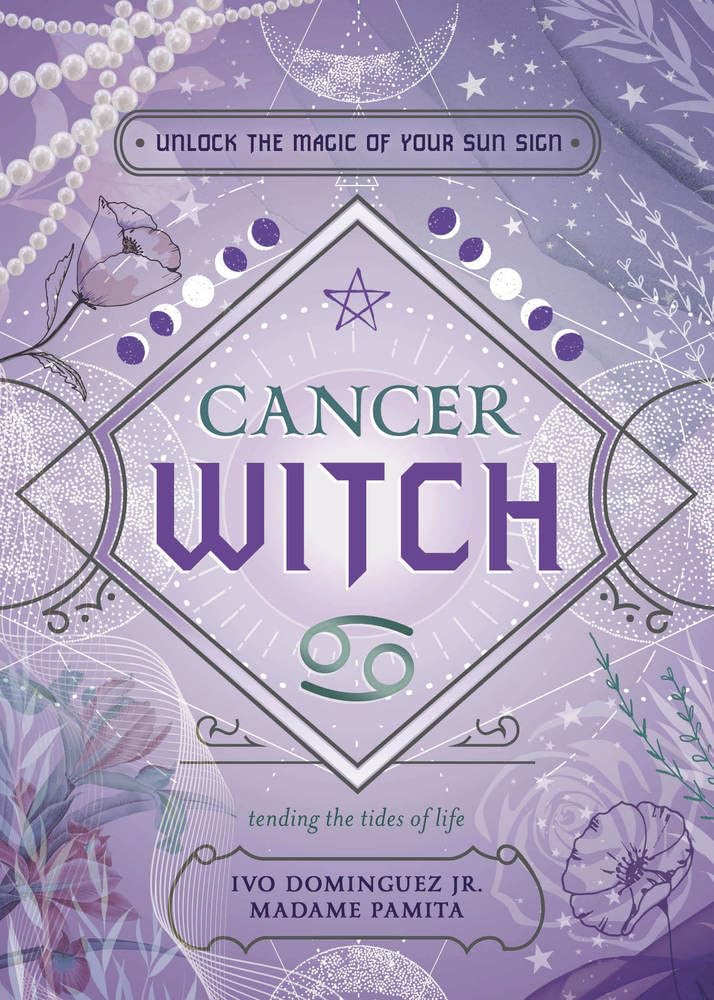 Cancer Witch by Ivo Dominguez Jr. – a magical guide to harnessing Cancerian energy for intuition, healing, and spiritual growth.

