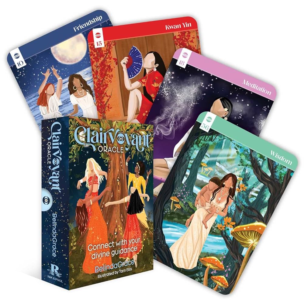 📋 Copy  
Clairvoyant Oracle by BelindaGrace & Tarn Ellis – visionary oracle deck inspiring psychic insight and intuitive connection with ethereal art.
