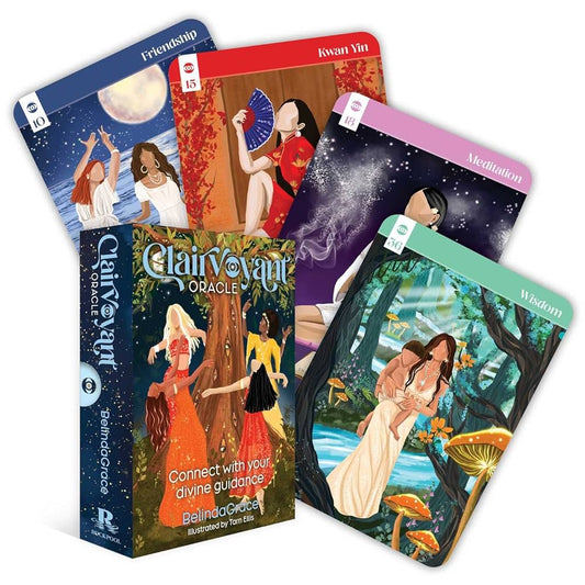 📋 Copy  
Clairvoyant Oracle by BelindaGrace & Tarn Ellis – visionary oracle deck inspiring psychic insight and intuitive connection with ethereal art.
