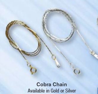 18" Cobra Chain Gold Plated