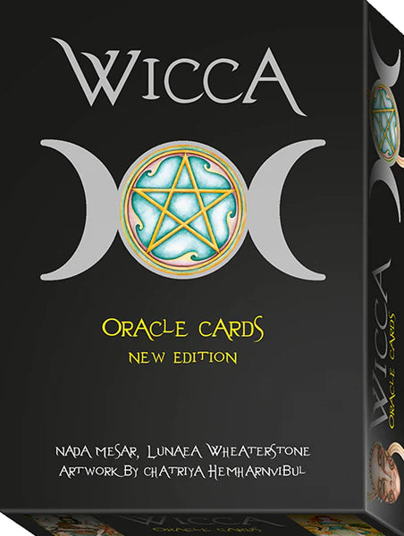 📋 Copy  
Wicca Oracle by Lunaea Weatherstone & Nada Mesar – mystical oracle deck guiding practitioners through Wiccan traditions and seasonal magic.
