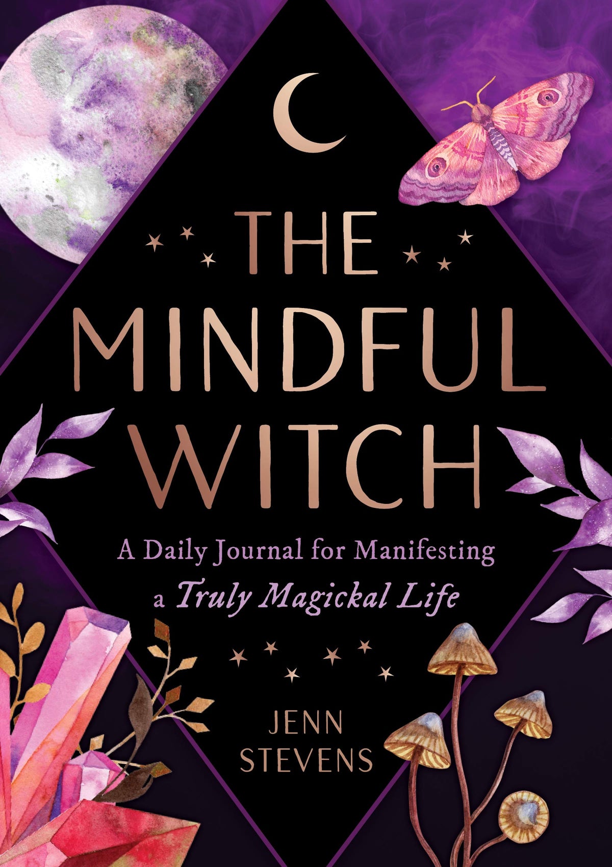 Copy
The Mindful Witch by Jenn Stevens – daily journal guiding mindful magick and manifestation rituals.
