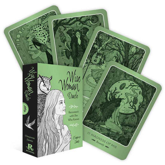 📋 Copy  
Wise Woman Oracle by Cheyenne Zárate – empowering oracle deck guiding women with wise feminine energy and soulful illustrations.
