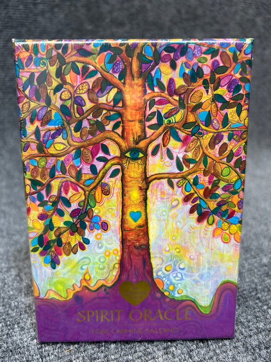 📋 Copy  
Spirit Oracle by Toni Carmine Salerno – ethereal oracle deck celebrating spirit guidance with elegant cosmic artwork.
