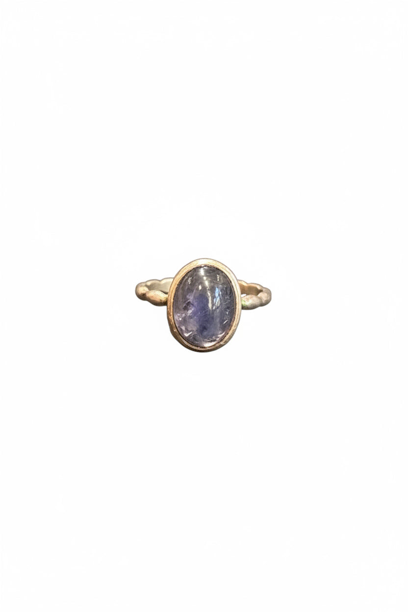 Iolite .925 Silver Ring Size 7
