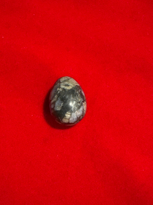 Que Sera / Rhodonite 30mm Crystal