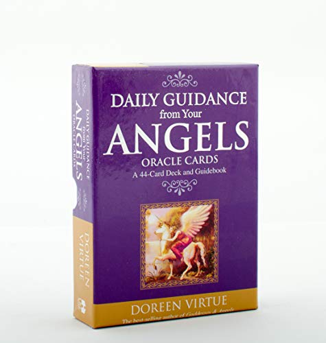 Daily Guidance from Your Angels Oracle Cards by Doreen Virtue – uplifting messages to support and inspire you every day from your angels.
