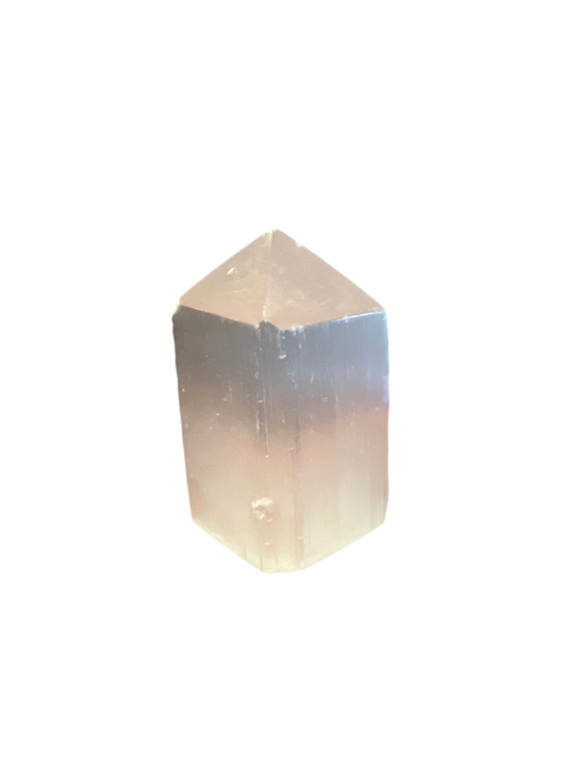 Selenite Crystal Tower Pyramid - Tumbled
