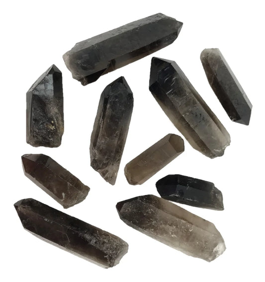 Smoky Quartz Point Extra Quality Dark Brazil 4-6CM