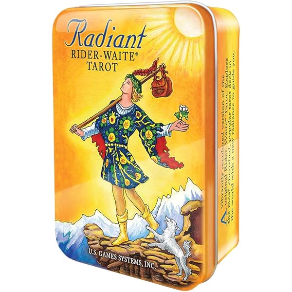 Exploring Tarot Using Radiant Rider-Waite by Avia Venefica – 272-page full-color illustrated guidebook featuring clear interpretations, core meanings, and keywords for each card (both upright and reversed), with instructions for spreads covering love, money, career, and family, designed for beginners and experienced readers.
