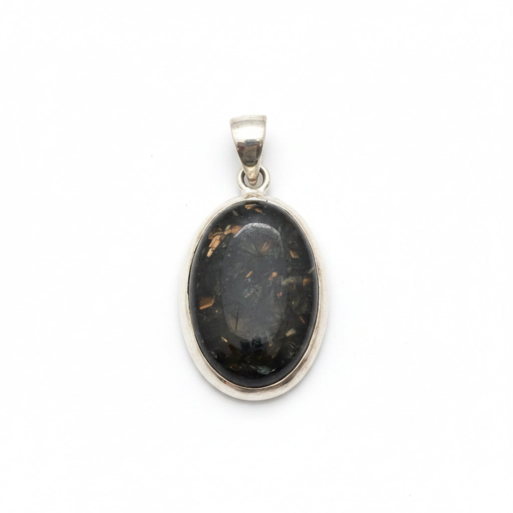 Astrophyllite Sterling Silver Pendant