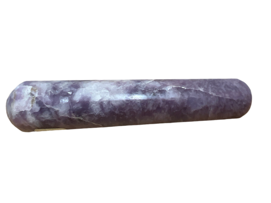 Lapidolite Crystal Massage Wand