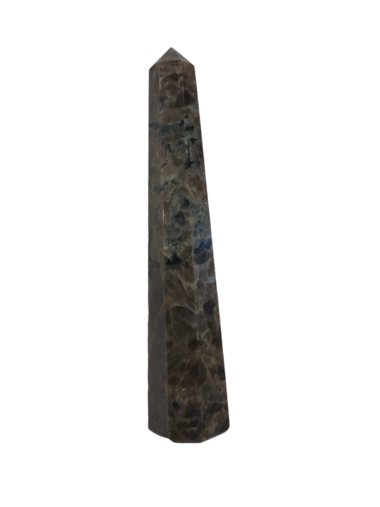 Brown Larvikite Tower - Tumbled