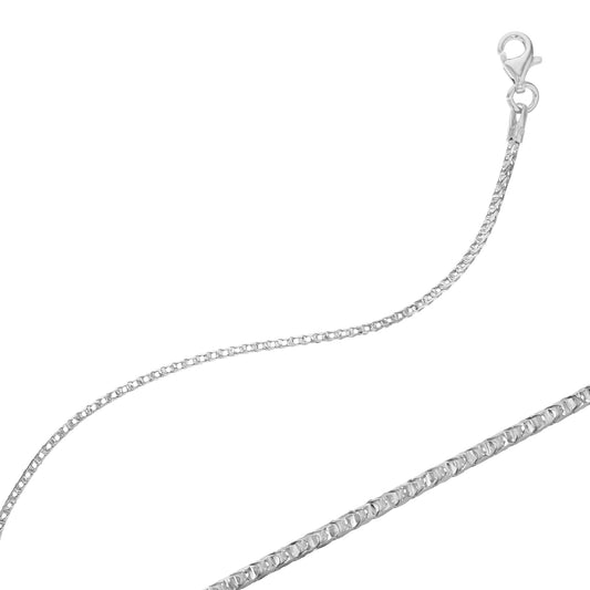16" Franco 1.1MM .925 Sterling Silver Chains