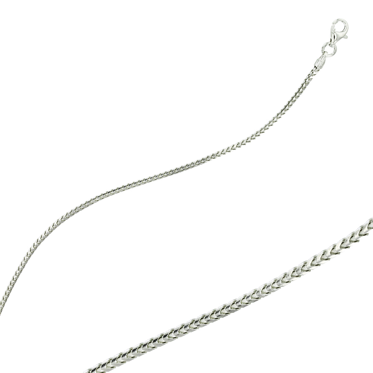 16" Franco 1.5MM .925 Sterling Silver Chains