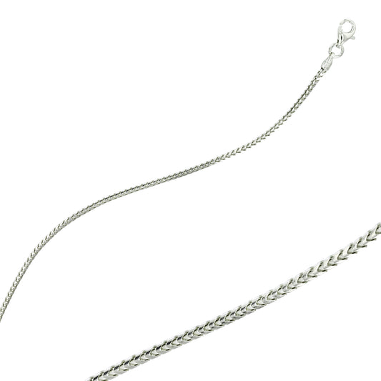 16" Franco 1.5MM .925 Sterling Silver Chains