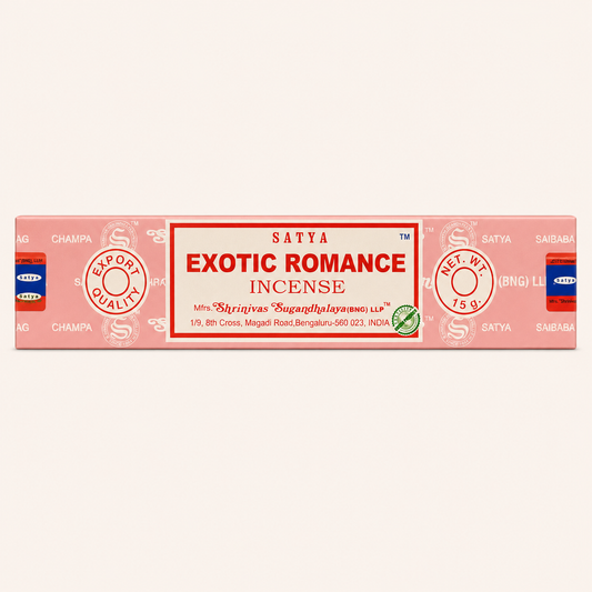 Satya Exotic Romance Hand Rolled Incense Sticks 15g