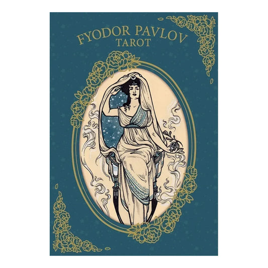 📋 Copy
Fyodor Pavlov Tarot by Fyodor Pavlov – a luxurious, hand-painted tarot deck inspired by art nouveau and queer mysticism.

