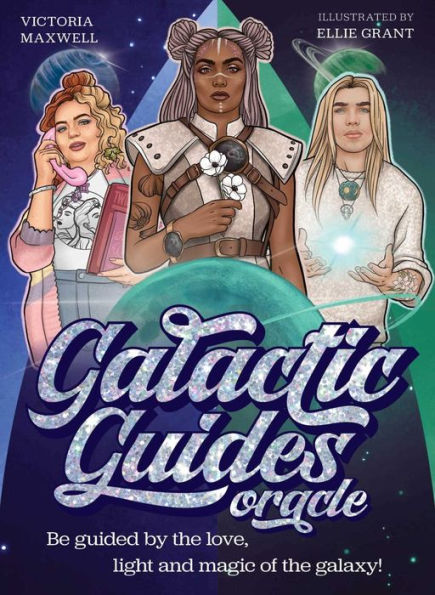 Galactic Guides Oracle by Victoria Maxwell – a 36-card deck with 144-page guidebook offering empowering divination through personified celestial bodies, ideal for astrology enthusiasts and starseeds.
