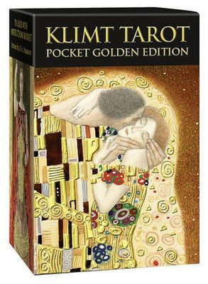 Golden Tarot of Klimt Mini: Pocket Gold Edition by Atanas A. Atanassov