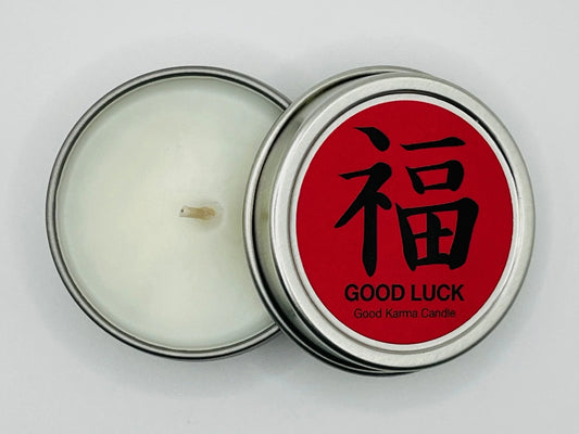 Good Luck - Good Karma Candle for positive energy, attracting fortune, and inviting good vibes into your space.
