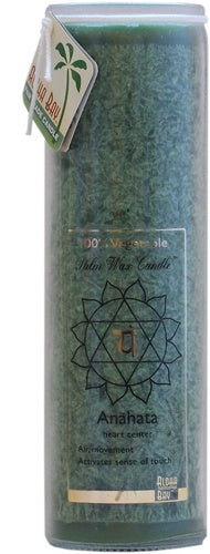 Anahata Heart Chakra Jar Candle - Green
