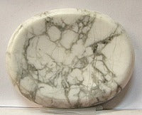 Howlite Worry Stone Thick 1.5x1.2"