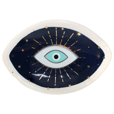 Evil Eye Protection Ceramic Tray